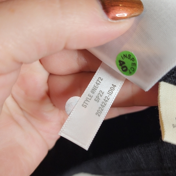 Madewell Black Ribbed Sweater-Knit Anytime Cami Top Size 1X - Picture 8 of 12